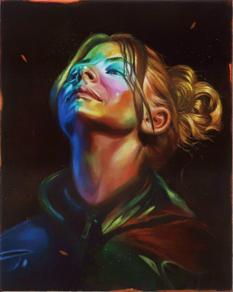 michaelstreun.ch, Oil on Canvas, Michael Streun, Schweiz, Thun, Schweizer Maler, Malerei, Painter, Figurative Malerei, figurative painting, portrait painting, Zeichnung, Objekte, Radierung, Porträt, Surreal, Ölmalerei, Öl auf Leinwand, Oil on Canvas,  Kohlezeichnung, Pastellzeichnung, Fotografie, Video, Ausstellungen, Galerie, Puberty, Projekte, Installationen, Klingende Köpfe, Blues Legends, Mario Capitanio, Peter Gurtner, Carlo Brenni, Georges Müller, Peter Müller, MC Anliker, Jamie Wong-Li, Sandee, Walter Schmocker, Markus Heiniger, Jimy Hofer, Simon La Bey, Schmidi Schmidhauser, Rhonda Dorsey, Shirley Grimes, Gölä, Tinu Heiniger, Christine Lauterburg, Marc Storace, Mich Gerber, Büne Huber, Hank Shizzoe, Kuno Lauener, Sina, Elvis, Alberto Giacometti, B.B. King, Buddy Guy, John Lee Hooker, Kurse, Malkurs, Ölmalen, Porträt in Öl, Objekte in Öl, Aktzeichnen, Aktmalen, sfgb-b.ch, Schule für Gestaltung Bern und Biel, Galerie Art-Etage Biel, Kunsthaus Interlaken, Kunstmuseum Thun, www.atelierstreun.ch, Atelierhaus Thun, www.atelierhausthun.ch, Painting, Swiss Painter, Oilpainting, Drawing, Etching, Portrait, Oil Portrait, Surreal, figurative painting, Oil on Canvas, Oil on Cardboard, Oil on Paper, Berlin, Atelierstipendium, Atelierhaus, www.atelierhaus.ch, Cantonale Berne Jura, Skizzen, Studien, Plastic, Ablösung, Puberty, Pubertät, Adoleszenz, Umbruch, Umwälzungen, Corona-Krise, Zeitenwende, Habitat, Trip, Klimawandel, Übergang, Warner, Überdreht, Satellit.Space Thun, Der Schacht, futuristische Akte, Galerie Tammen Berlin, Robert Walser, Senfies, Farbfinderin, Spannungsfeld, Verschlingung, Die Vorleserin, Überdreht, Begehung, Projekt Talk, Klimawandel, der Schacht, Wandlung, Zündung, der Sog, Nachtlager, der Graben, Habitat, Vorspäherin, Zeitenwende, Galerie Tammen Berlin, Positions Berlin, In Rage, Hedemannstrasse, Christoph Tannert, Art Salon Zürich, Kunstpreis der Stadt Thun, Galerie da Mihi Bern  