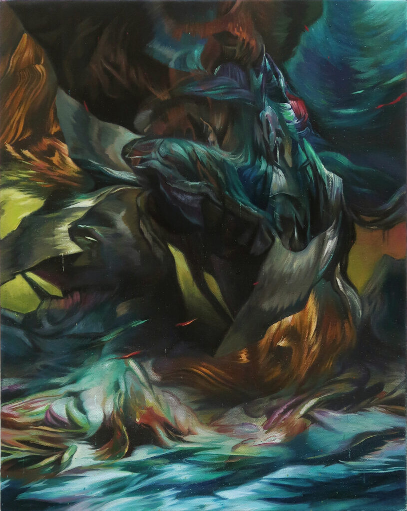 michaelstreun.ch, Oil on Canvas, Michael Streun, Schweiz, Thun, Schweizer Maler, Malerei, Painter, Figurative Malerei, figurative painting, portrait painting, Zeichnung, Objekte, Radierung, Porträt, Surreal, Ölmalerei, Öl auf Leinwand, Oil on Canvas,  Kohlezeichnung, Pastellzeichnung, Fotografie, Video, Ausstellungen, Galerie, Puberty, Projekte, Installationen, Klingende Köpfe, Blues Legends, Mario Capitanio, Peter Gurtner, Carlo Brenni, Georges Müller, Peter Müller, MC Anliker, Jamie Wong-Li, Sandee, Walter Schmocker, Markus Heiniger, Jimy Hofer, Simon La Bey, Schmidi Schmidhauser, Rhonda Dorsey, Shirley Grimes, Gölä, Tinu Heiniger, Christine Lauterburg, Marc Storace, Mich Gerber, Büne Huber, Hank Shizzoe, Kuno Lauener, Sina, Elvis, Alberto Giacometti, B.B. King, Buddy Guy, John Lee Hooker, Kurse, Malkurs, Ölmalen, Porträt in Öl, Objekte in Öl, Aktzeichnen, Aktmalen, sfgb-b.ch, Schule für Gestaltung Bern und Biel, Galerie Art-Etage Biel, Kunsthaus Interlaken, Kunstmuseum Thun, www.atelierstreun.ch, Atelierhaus Thun, www.atelierhausthun.ch, Painting, Swiss Painter, Oilpainting, Drawing, Etching, Portrait, Oil Portrait, Surreal, figurative painting, Oil on Canvas, Oil on Cardboard, Oil on Paper, Berlin, Atelierstipendium, Atelierhaus, www.atelierhaus.ch, Cantonale Berne Jura, Skizzen, Studien, Plastic, Ablösung, Puberty, Pubertät, Adoleszenz, Umbruch, Umwälzungen, Corona-Krise, Zeitenwende, Habitat, Trip, Klimawandel, Übergang, Warner, Überdreht, Satellit.Space Thun, Der Schacht, futuristische Akte, Galerie Tammen Berlin, Robert Walser, Senfies, Farbfinderin, Spannungsfeld, Verschlingung, Die Vorleserin, Überdreht, Begehung, Projekt Talk, Klimawandel, der Schacht, Wandlung, Zündung, der Sog, Nachtlager, der Graben, Habitat, Vorspäherin, Zeitenwende, Galerie Tammen Berlin, Positions Berlin, In Rage, Hedemannstrasse, Christoph Tannert, Art Salon Zürich, Kunstpreis der Stadt Thun, Galerie da Mihi Bern  