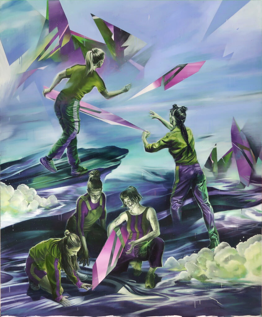 michaelstreun.ch, Oil on Canvas, Michael Streun, Schweiz, Thun, Schweizer Maler, Malerei, Painter, Figurative Malerei, figurative painting, portrait painting, Zeichnung, Objekte, Radierung, Porträt, Surreal, Ölmalerei, Öl auf Leinwand, Oil on Canvas,  Kohlezeichnung, Pastellzeichnung, Fotografie, Video, Ausstellungen, Galerie, Puberty, Projekte, Installationen, Klingende Köpfe, Blues Legends, Mario Capitanio, Peter Gurtner, Carlo Brenni, Georges Müller, Peter Müller, MC Anliker, Jamie Wong-Li, Sandee, Walter Schmocker, Markus Heiniger, Jimy Hofer, Simon La Bey, Schmidi Schmidhauser, Rhonda Dorsey, Shirley Grimes, Gölä, Tinu Heiniger, Christine Lauterburg, Marc Storace, Mich Gerber, Büne Huber, Hank Shizzoe, Kuno Lauener, Sina, Elvis, Alberto Giacometti, B.B. King, Buddy Guy, John Lee Hooker, Kurse, Malkurs, Ölmalen, Porträt in Öl, Objekte in Öl, Aktzeichnen, Aktmalen, sfgb-b.ch, Schule für Gestaltung Bern und Biel, Galerie Art-Etage Biel, Kunsthaus Interlaken, Kunstmuseum Thun, www.atelierstreun.ch, Atelierhaus Thun, www.atelierhausthun.ch, Painting, Swiss Painter, Oilpainting, Drawing, Etching, Portrait, Oil Portrait, Surreal, figurative painting, Oil on Canvas, Oil on Cardboard, Oil on Paper, Berlin, Atelierstipendium, Atelierhaus, www.atelierhaus.ch, Cantonale Berne Jura, Skizzen, Studien, Plastic, Ablösung, Puberty, Pubertät, Adoleszenz, Umbruch, Umwälzungen, Corona-Krise, Zeitenwende, Habitat, Trip, Klimawandel, Übergang, Warner, Überdreht, Satellit.Space Thun, Der Schacht, futuristische Akte, Galerie Tammen Berlin, Robert Walser, Senfies, Farbfinderin, Spannungsfeld, Verschlingung, Die Vorleserin, Überdreht, Begehung, Projekt Talk, Klimawandel, der Schacht, Wandlung, Zündung, der Sog, Nachtlager, der Graben, Habitat, Vorspäherin, Zeitenwende, Galerie Tammen Berlin, Positions Berlin, In Rage, Hedemannstrasse, Christoph Tannert, Art Salon Zürich, Kunstpreis der Stadt Thun, Galerie da Mihi Bern  