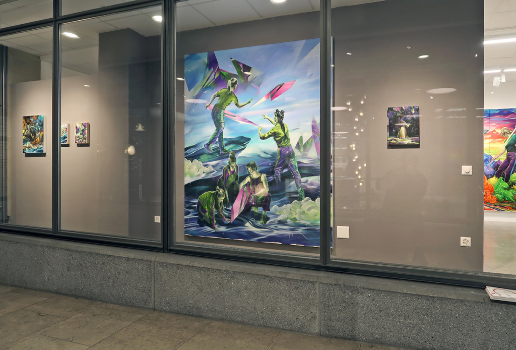 michaelstreun.ch, Oil on Canvas, Michael Streun, Schweiz, Thun, Schweizer Maler, Malerei, Painter, Figurative Malerei, figurative painting, portrait painting, Zeichnung, Objekte, Radierung, Porträt, Surreal, Ölmalerei, Öl auf Leinwand, Oil on Canvas,  Kohlezeichnung, Pastellzeichnung, Fotografie, Video, Ausstellungen, Galerie, Puberty, Projekte, Installationen, Klingende Köpfe, Blues Legends, Mario Capitanio, Peter Gurtner, Carlo Brenni, Georges Müller, Peter Müller, MC Anliker, Jamie Wong-Li, Sandee, Walter Schmocker, Markus Heiniger, Jimy Hofer, Simon La Bey, Schmidi Schmidhauser, Rhonda Dorsey, Shirley Grimes, Gölä, Tinu Heiniger, Christine Lauterburg, Marc Storace, Mich Gerber, Büne Huber, Hank Shizzoe, Kuno Lauener, Sina, Elvis, Alberto Giacometti, B.B. King, Buddy Guy, John Lee Hooker, Kurse, Malkurs, Ölmalen, Porträt in Öl, Objekte in Öl, Aktzeichnen, Aktmalen, sfgb-b.ch, Schule für Gestaltung Bern und Biel, Galerie Art-Etage Biel, Kunsthaus Interlaken, Kunstmuseum Thun, www.atelierstreun.ch, Atelierhaus Thun, www.atelierhausthun.ch, Painting, Swiss Painter, Oilpainting, Drawing, Etching, Portrait, Oil Portrait, Surreal, figurative painting, Oil on Canvas, Oil on Cardboard, Oil on Paper, Berlin, Atelierstipendium, Atelierhaus, www.atelierhaus.ch, Cantonale Berne Jura, Skizzen, Studien, Plastic, Ablösung, Puberty, Pubertät, Adoleszenz, Umbruch, Umwälzungen, Corona-Krise, Zeitenwende, Habitat, Trip, Klimawandel, Übergang, Warner, Überdreht, Satellit.Space Thun, Der Schacht, futuristische Akte, Galerie Tammen Berlin, Robert Walser, Senfies, Farbfinderin, Spannungsfeld, Verschlingung, Die Vorleserin, Überdreht, Begehung, Projekt Talk, Klimawandel, der Schacht, Wandlung, Zündung, der Sog, Nachtlager, der Graben, Habitat, Vorspäherin, Zeitenwende, Galerie Tammen Berlin, Positions Berlin, In Rage, Hedemannstrasse, Christoph Tannert, Art Salon Zürich, Kunstpreis der Stadt Thun, Galerie da Mihi Bern  