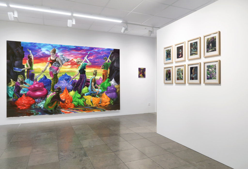 michaelstreun.ch, Oil on Canvas, Michael Streun, Schweiz, Thun, Schweizer Maler, Malerei, Painter, Figurative Malerei, figurative painting, portrait painting, Zeichnung, Objekte, Radierung, Porträt, Surreal, Ölmalerei, Öl auf Leinwand, Oil on Canvas,  Kohlezeichnung, Pastellzeichnung, Fotografie, Video, Ausstellungen, Galerie, Puberty, Projekte, Installationen, Klingende Köpfe, Blues Legends, Mario Capitanio, Peter Gurtner, Carlo Brenni, Georges Müller, Peter Müller, MC Anliker, Jamie Wong-Li, Sandee, Walter Schmocker, Markus Heiniger, Jimy Hofer, Simon La Bey, Schmidi Schmidhauser, Rhonda Dorsey, Shirley Grimes, Gölä, Tinu Heiniger, Christine Lauterburg, Marc Storace, Mich Gerber, Büne Huber, Hank Shizzoe, Kuno Lauener, Sina, Elvis, Alberto Giacometti, B.B. King, Buddy Guy, John Lee Hooker, Kurse, Malkurs, Ölmalen, Porträt in Öl, Objekte in Öl, Aktzeichnen, Aktmalen, sfgb-b.ch, Schule für Gestaltung Bern und Biel, Galerie Art-Etage Biel, Kunsthaus Interlaken, Kunstmuseum Thun, www.atelierstreun.ch, Atelierhaus Thun, www.atelierhausthun.ch, Painting, Swiss Painter, Oilpainting, Drawing, Etching, Portrait, Oil Portrait, Surreal, figurative painting, Oil on Canvas, Oil on Cardboard, Oil on Paper, Berlin, Atelierstipendium, Atelierhaus, www.atelierhaus.ch, Cantonale Berne Jura, Skizzen, Studien, Plastic, Ablösung, Puberty, Pubertät, Adoleszenz, Umbruch, Umwälzungen, Corona-Krise, Zeitenwende, Habitat, Trip, Klimawandel, Übergang, Warner, Überdreht, Satellit.Space Thun, Der Schacht, futuristische Akte, Galerie Tammen Berlin, Robert Walser, Senfies, Farbfinderin, Spannungsfeld, Verschlingung, Die Vorleserin, Überdreht, Begehung, Projekt Talk, Klimawandel, der Schacht, Wandlung, Zündung, der Sog, Nachtlager, der Graben, Habitat, Vorspäherin, Zeitenwende, Galerie Tammen Berlin, Positions Berlin, In Rage, Hedemannstrasse, Christoph Tannert, Art Salon Zürich, Kunstpreis der Stadt Thun, Galerie da Mihi Bern  